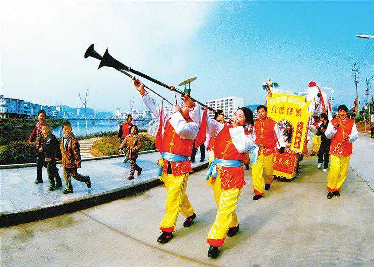 客家摇篮拍客家·民俗｜九狮拜象 欢乐图腾